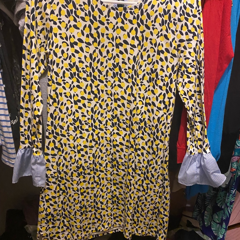 Crown and ivy lemon dress